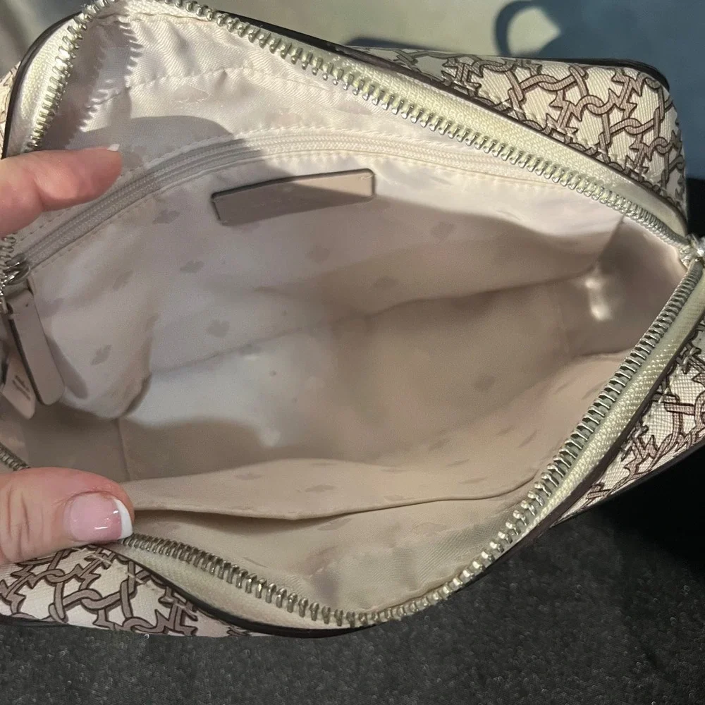 Kate Spade New York Spade Link‎ Camera Bag Crossbody Beige Multi WKR00066